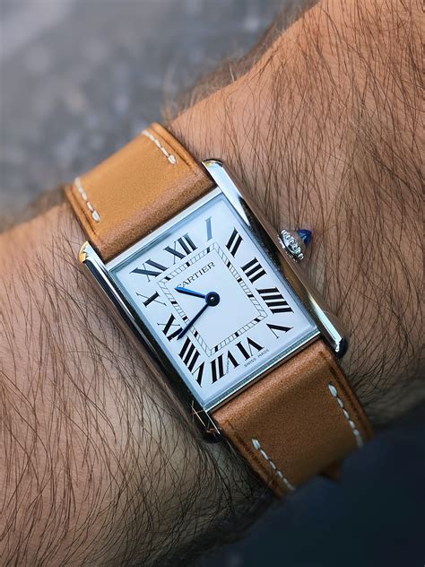 cartier must tank large|cartier tank must large review.